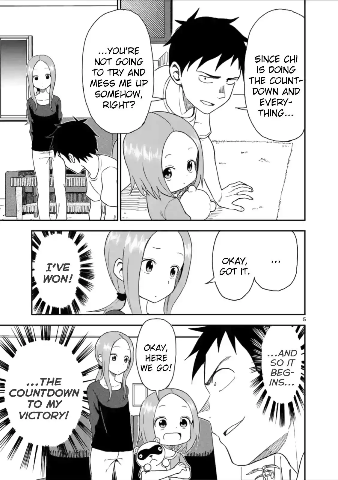 Karakai Jouzu no (Moto) Takagi-san Chapter 57 5